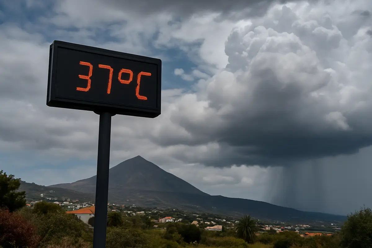 37 grados y tormentas en Canarias: las zonas donde sube el calor Imagen ilustrativa: 37 grados y tormentas en Canarias: las zonas donde sube el calor