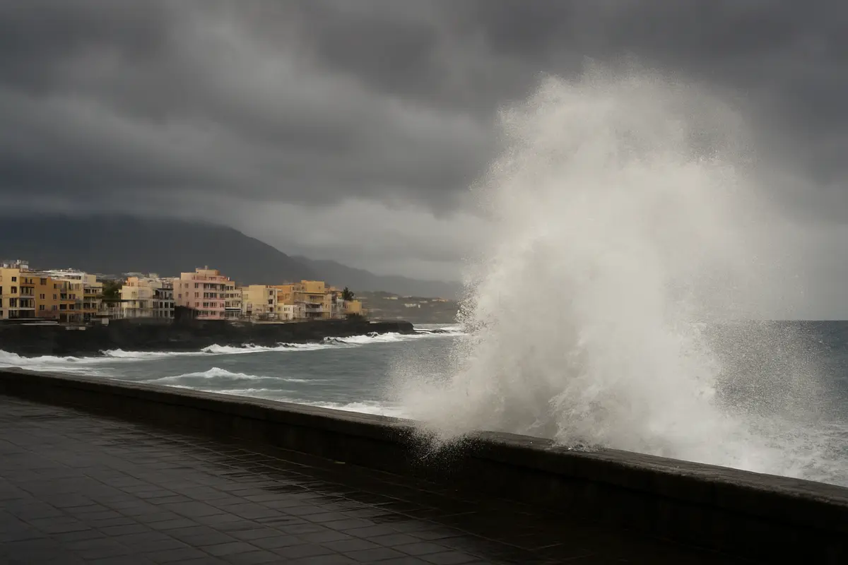 Aemet advierte de chubascos fuertes en zonas de Canarias este martes Imagen ilustrativa: Aemet advierte de chubascos fuertes en zonas de Canarias este martes