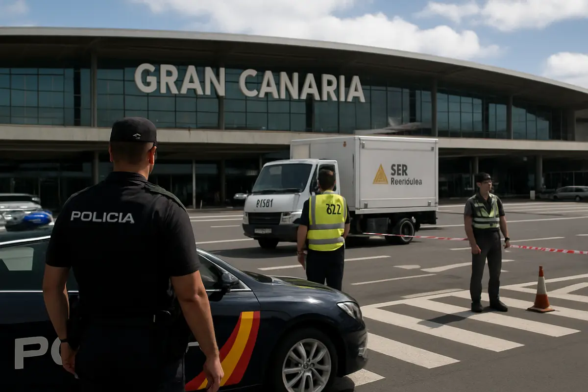Imagen ilustrativa: Amenaza de bomba moviliza seguridad en el aeropuerto de Gran Canaria