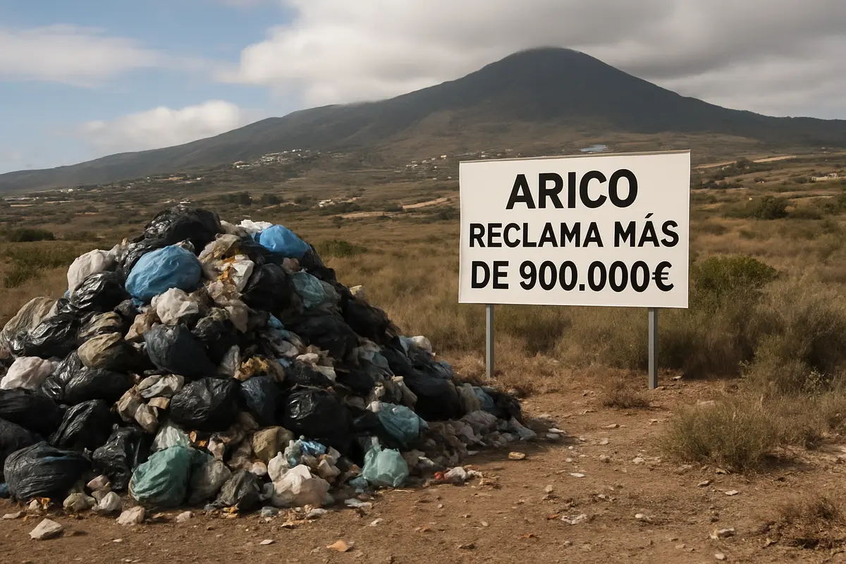 Arico reclama más de 900.000 euros por acoger la basura de Tenerife Imagen ilustrativa: Arico reclama más de 900.000 euros por acoger la basura de Tenerife
