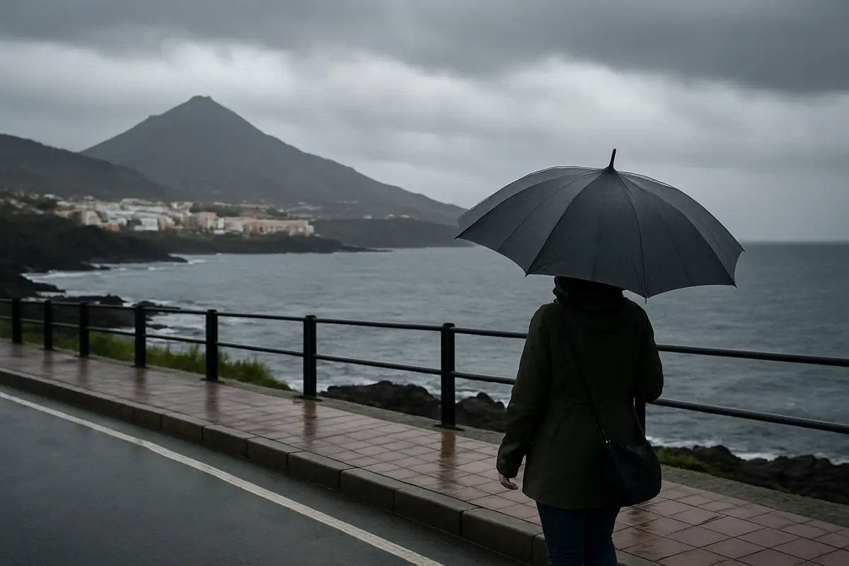 Lluvias débiles y descenso de temperaturas en Canarias este viernes, avisa la Aemet Imagen ilustrativa: Lluvias débiles y descenso de temperaturas en Canarias este viernes, avisa la Aemet