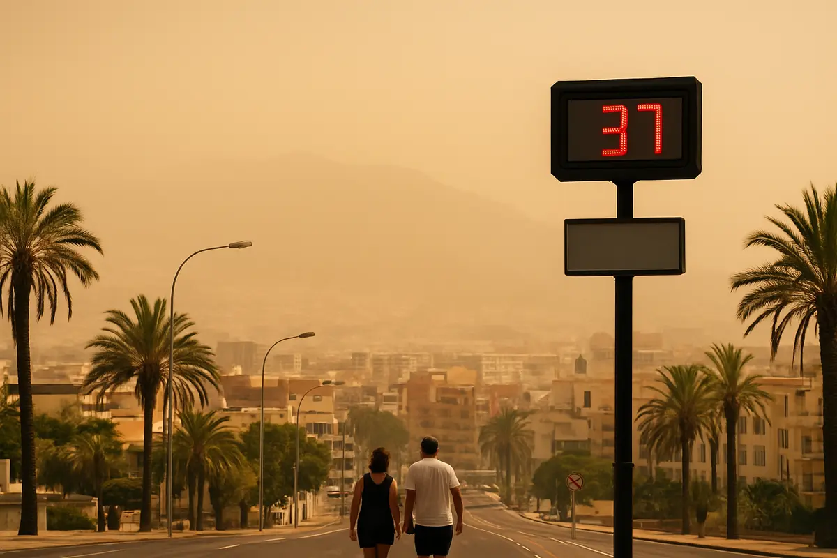 Canarias afronta otro día de calor y calima: hasta 37 ºC en Gran Canaria Imagen ilustrativa: Canarias afronta otro día de calor y calima: hasta 37 ºC en Gran Canaria