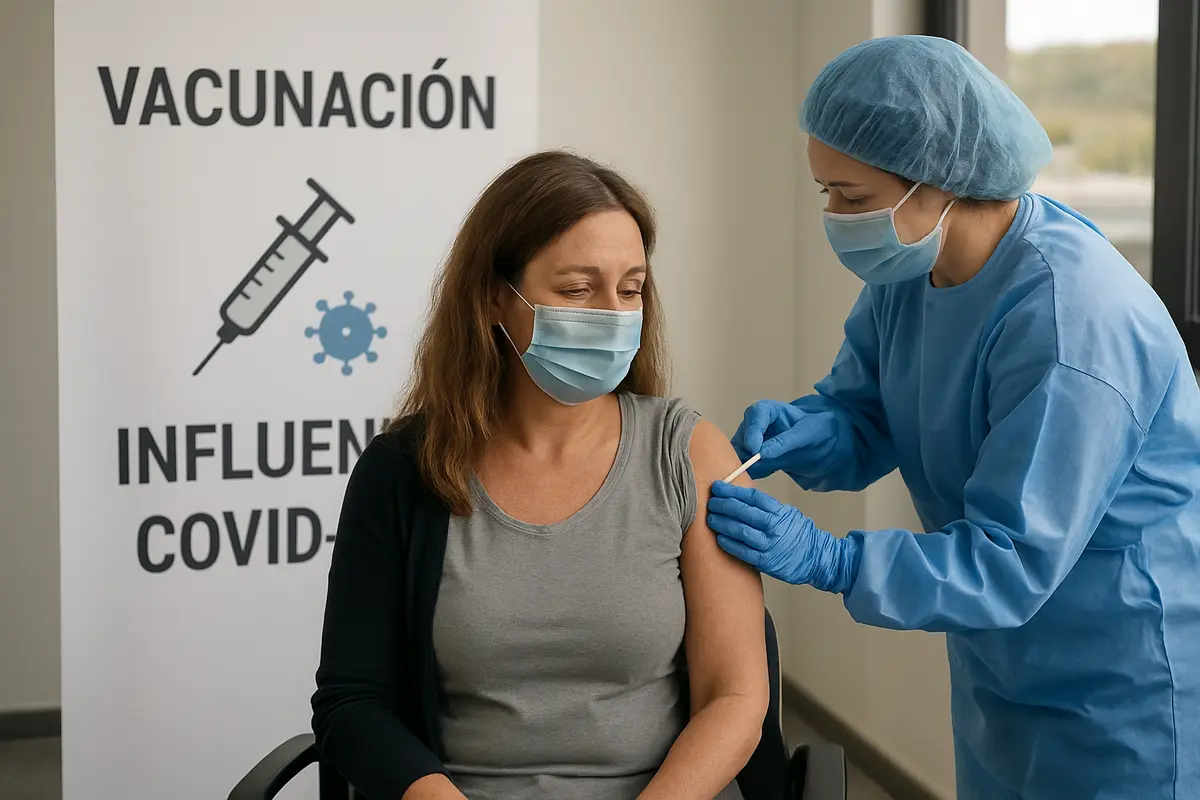 Canarias comienza la campaña de vacunación contra la gripe y la covid con una novedad Imagen ilustrativa: Canarias comienza la campaña de vacunación contra la gripe y la covid con una novedad