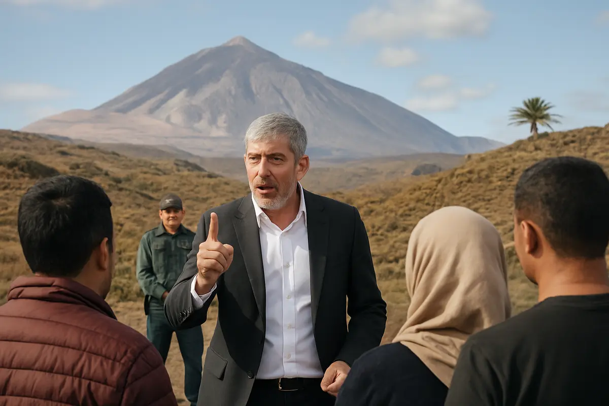 Imagen ilustrativa: Clavijo acusa a PP y Vox de promover la retención de migrantes en Canarias