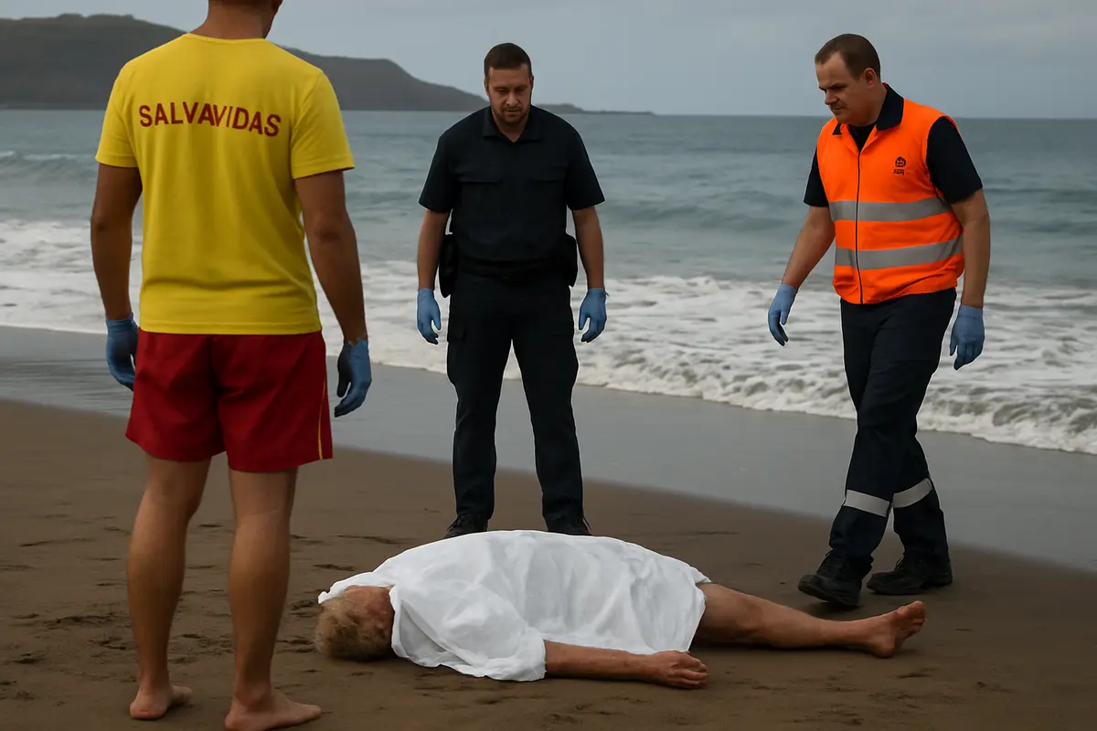Fallece un hombre rescatado en la playa de Garcey (Fuerteventura) Imagen ilustrativa: Fallece un hombre rescatado en la playa de Garcey (Fuerteventura)