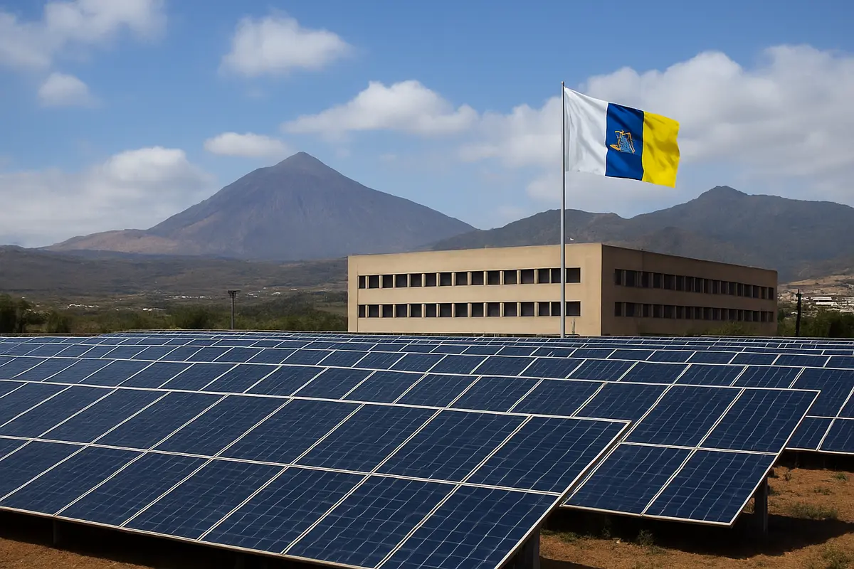 El Gobierno autoriza por decreto una planta fotovoltaica en Arona Imagen ilustrativa: El Gobierno autoriza por decreto una planta fotovoltaica en Arona