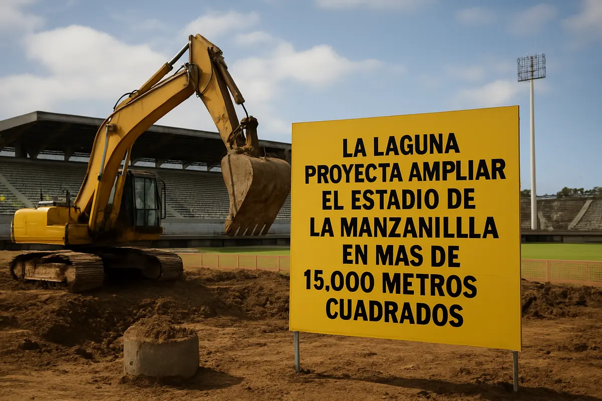 La Laguna proyecta ampliar el estadio de La Manzanilla en más de 15.000 metros cuadrados Imagen ilustrativa: La Laguna proyecta ampliar el estadio de La Manzanilla en más de 15.000 metros cuadrados