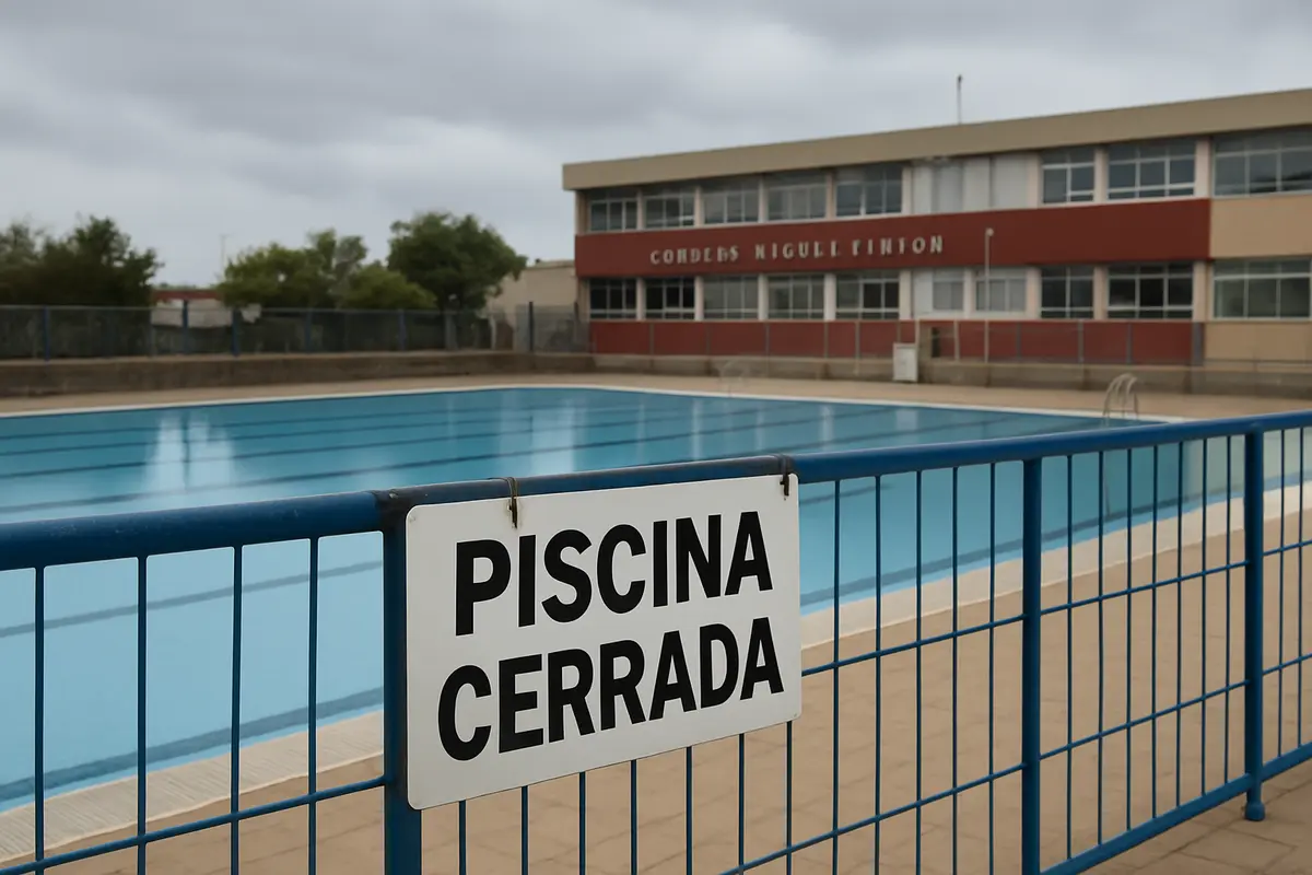 Retraso en la apertura de la piscina del Colegio Miguel Pintor en Santa Cruz Imagen ilustrativa: Retraso en la apertura de la piscina del Colegio Miguel Pintor en Santa Cruz