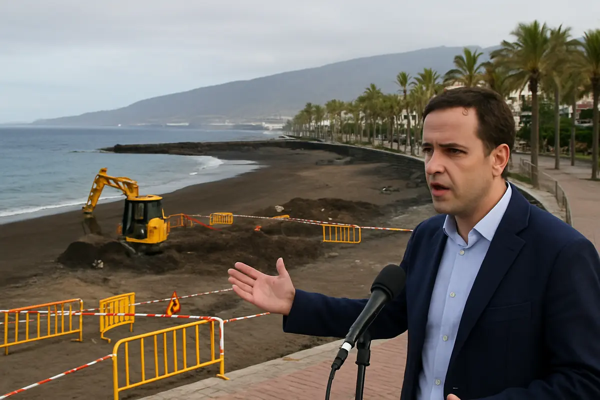 PSOE acusa a Afonso de justificar con la falta de permisos el retraso en Playa Jardín Imagen ilustrativa: PSOE acusa a Afonso de justificar con la falta de permisos el retraso en Playa Jardín
