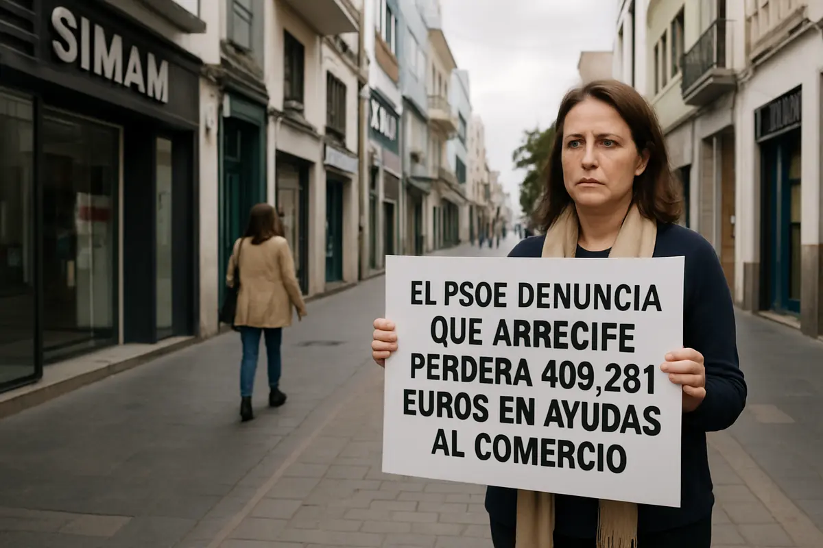 El PSOE denuncia que Arrecife perderá 409.281 euros en ayudas al comercio Imagen ilustrativa: El PSOE denuncia que Arrecife perderá 409.281 euros en ayudas al comercio