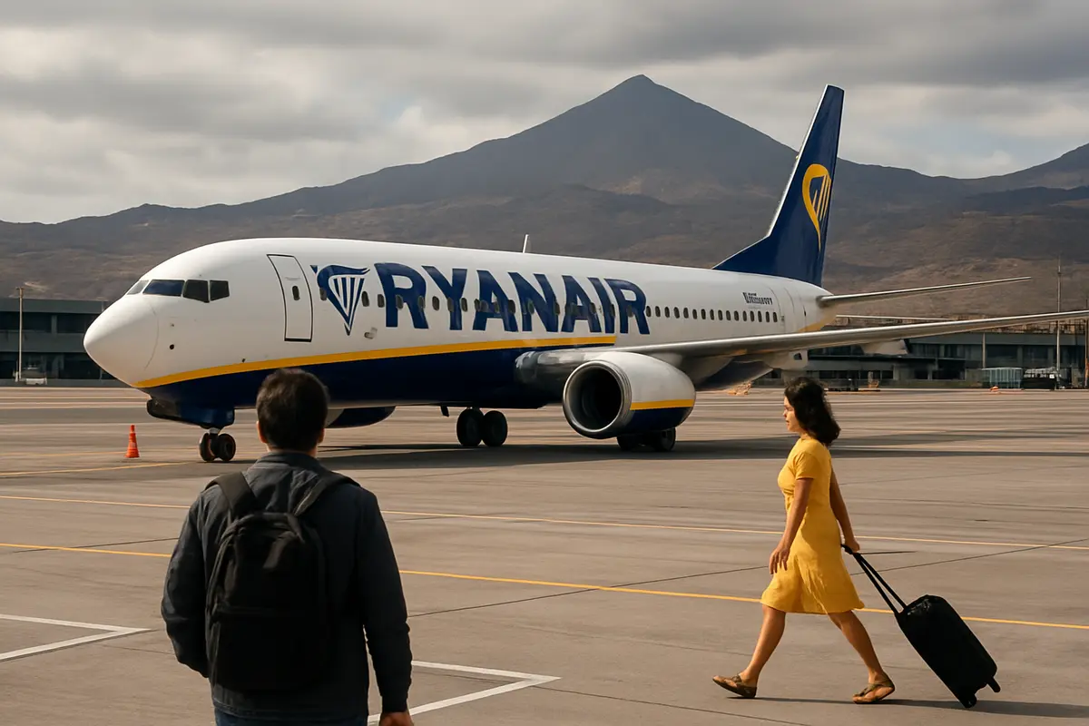 Ryanair suprime tres rutas con Canarias este invierno Imagen ilustrativa: Ryanair suprime tres rutas con Canarias este invierno