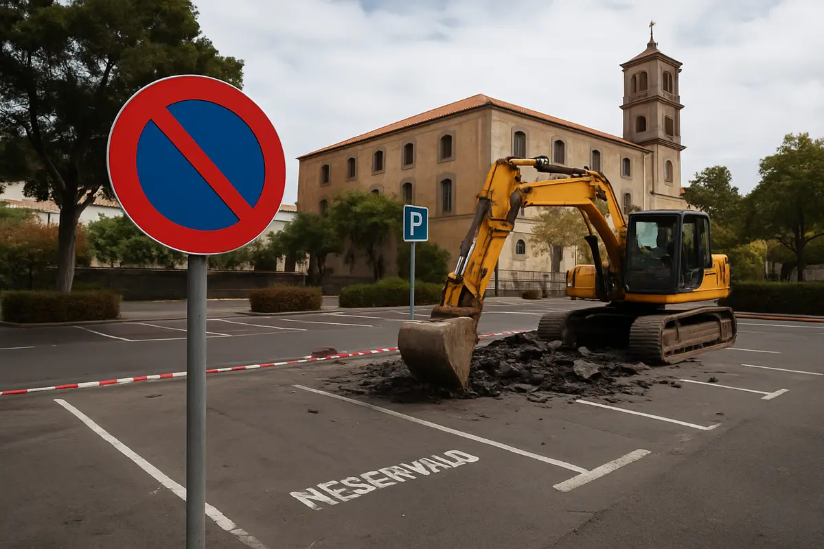 Suprimirán los últimos aparcamientos en la plaza de la Patrona Imagen ilustrativa: Suprimirán los últimos aparcamientos en la plaza de la Patrona