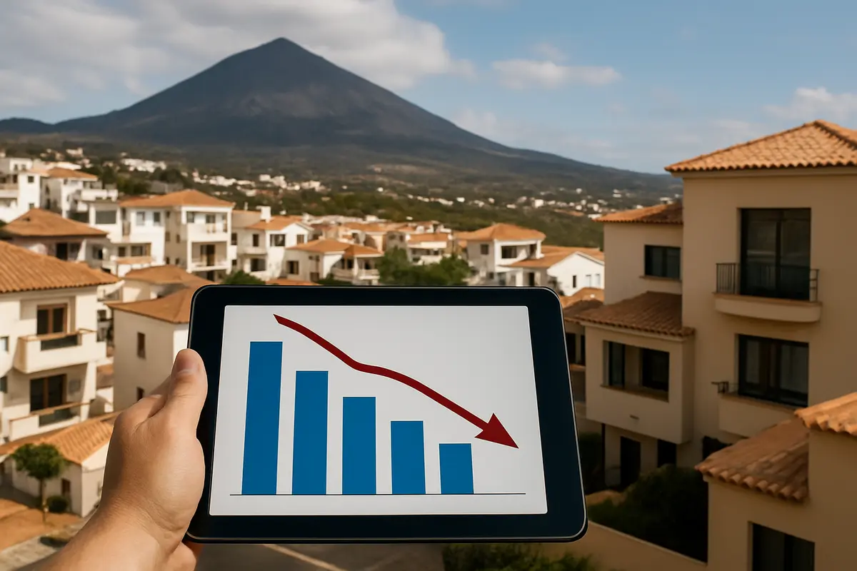 La vivienda en Canarias sube un 18% en julio mientras las ventas bajan un 6,9% Imagen ilustrativa: La vivienda en Canarias sube un 18% en julio mientras las ventas bajan un 6,9%